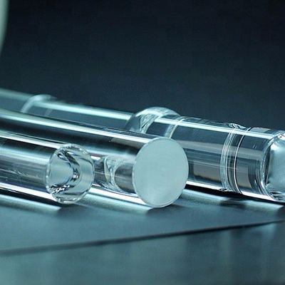 Λιωμένη ράβδος γυαλιού χαλαζία 1 - 83mm OD με την άριστη οπτική απόδοση προμηθευτής